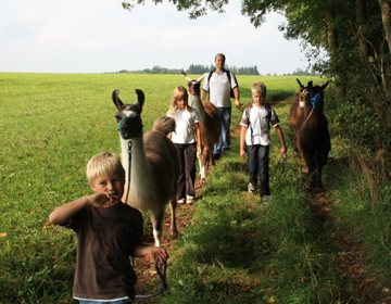 Trekking Tour mit Familie Schwarz aus Erlangen