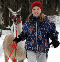 Winterwanderung mit Rosalina und Latisha